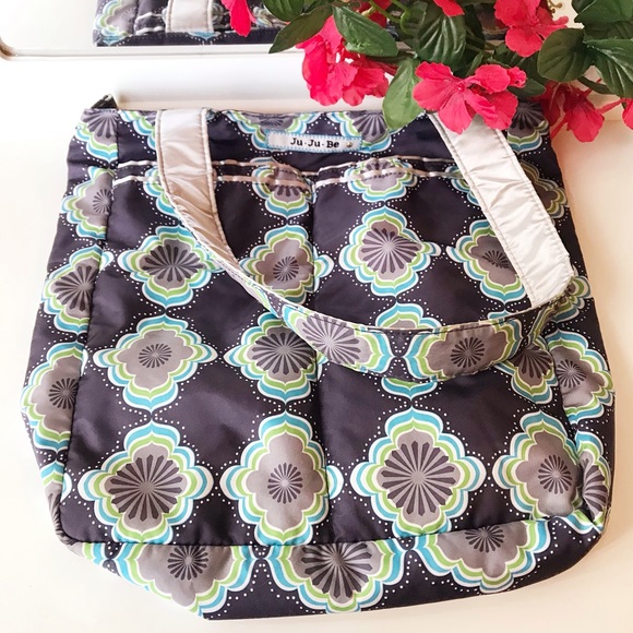 Ju-Ju-Be Handbags - Ju-Ju-Be Travel Bag w Zipper Mandala Diaper Bag